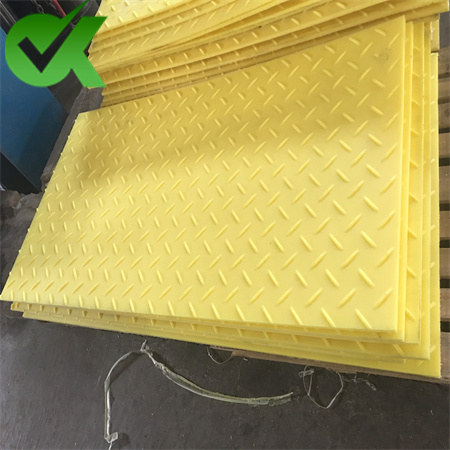 high density heavy duty hdpe temporary roadway sheet